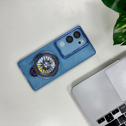 Vivo V29 5G Luxury Metal Camera Ring Protective Stress Buster Wheel 2.0 Back Cover