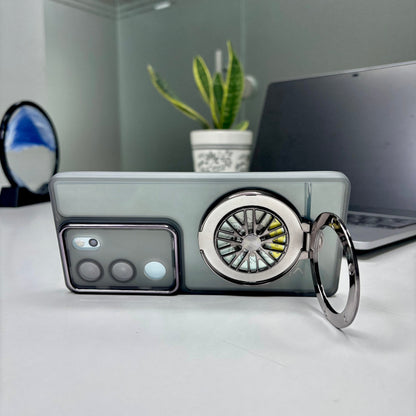 Vivo V29 5G Luxury Metal Camera Ring Protective Stress Buster Wheel 2.0 Back Cover