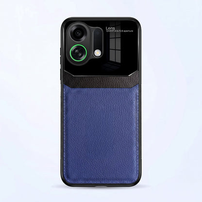 Oppo k13 Turbo 5G Premium Leather Lens Protective Case