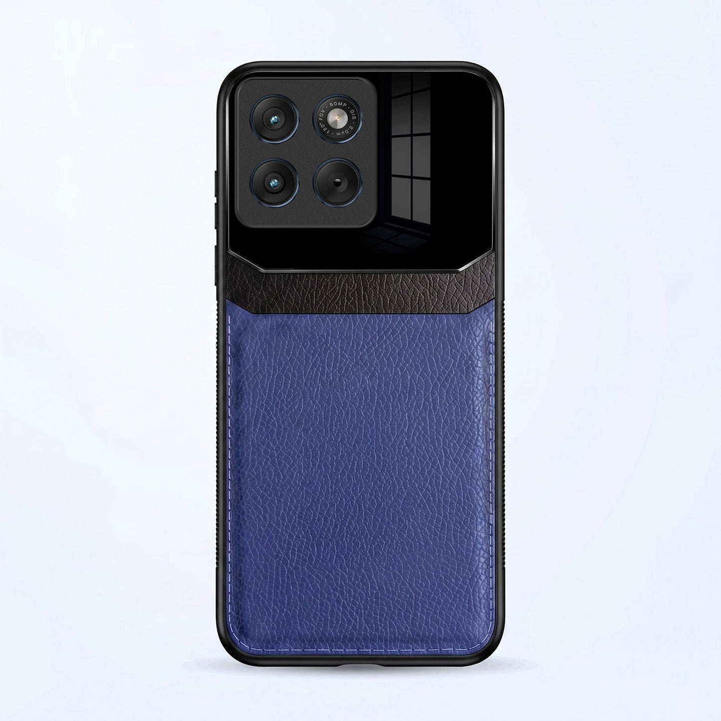 Motorola Edge 70 Fusion 5G Premium Leather Lens Protective Case