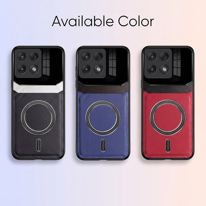 Motorola Edge 70 Pro 5G Premium Magsafe Magnetic Leather Lens Protective Case