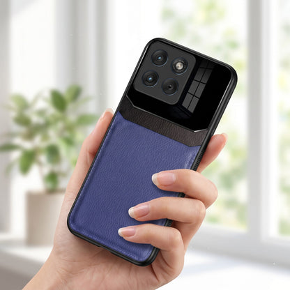 Motorola Edge 70 Fusion 5G Premium Leather Lens Protective Case