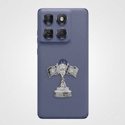 Motorola Edge 60 Fusion 5G Compatible Satyamev Jayate 3D Metal Emblem Sticker