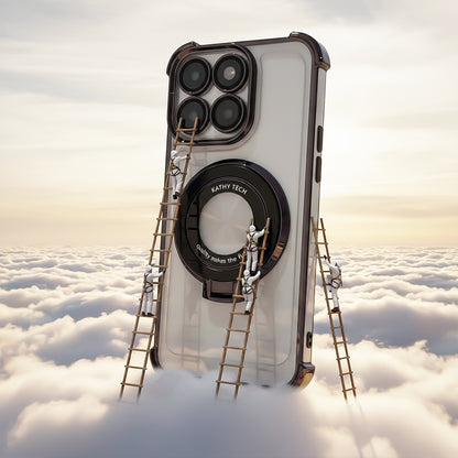 Motorola Edge 60 Pro 5G Phone case with camera lens design on a cloud background