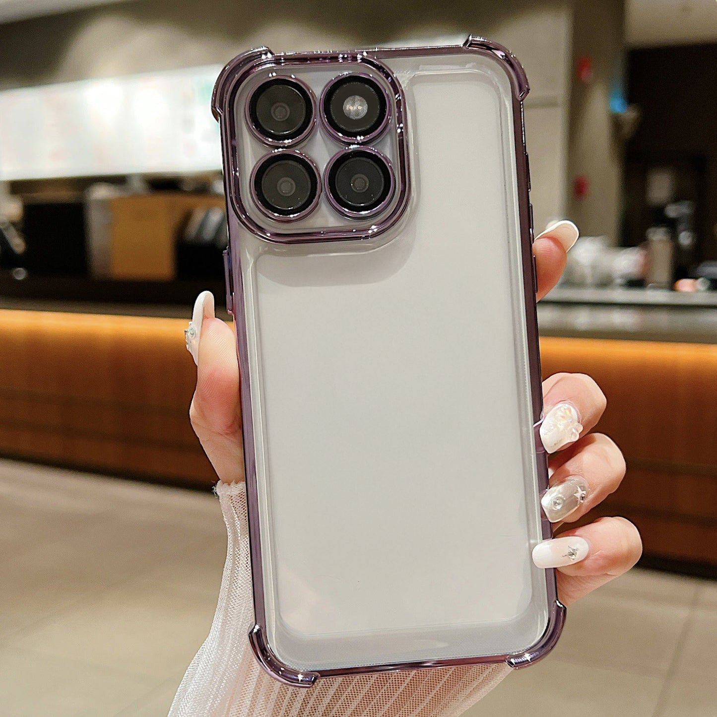 Motorola Edge 60 Pro 5G Transparent Shockproof Case With Airbag Corners (Buy 1 Get 1 Surprise Cover)