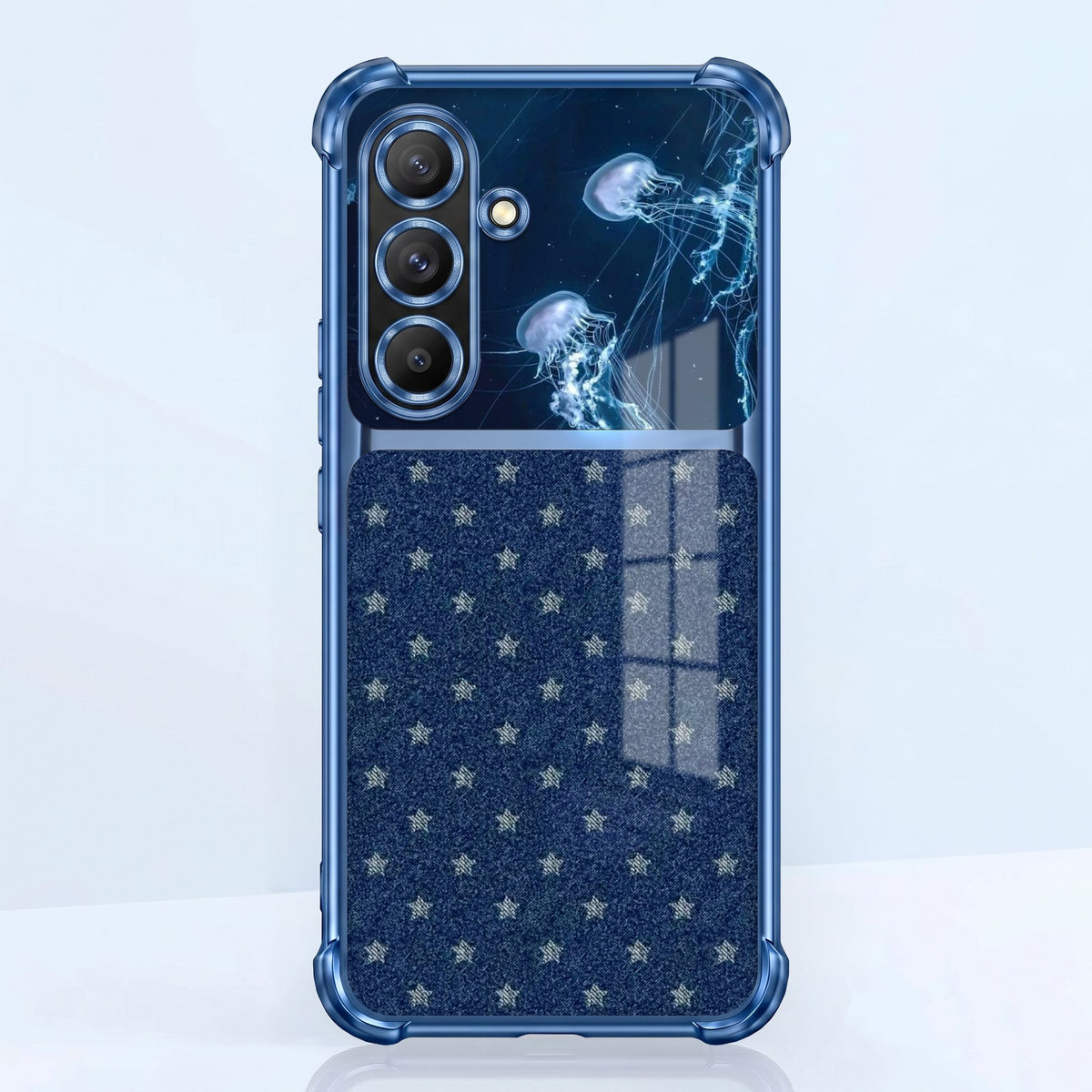 Samsung Galaxy A56 5G Galaxy Stars Dual-Tone Transparent Airbags Case