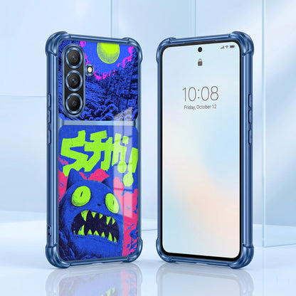 Samsung Galaxy A56 5G Neon Monster Dual-Tone Transparent Airbags Case