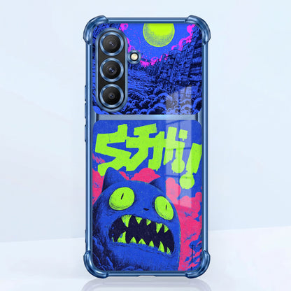 Samsung Galaxy A56 5G Neon Monster Dual-Tone Transparent Airbags Case