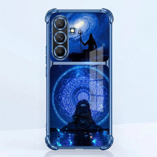 Samsung Galaxy A36 5G Adiyogi Dual-Tone Transparent Airbags Case