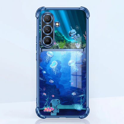 Samsung Galaxy A36 5G Mystic Jellyfish Dual-Tone Transparent Airbags Case
