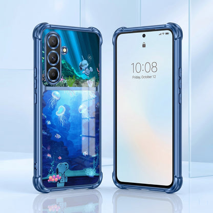 Samsung Galaxy A56 5G Mystic Jellyfish Dual-Tone Transparent Airbags Case