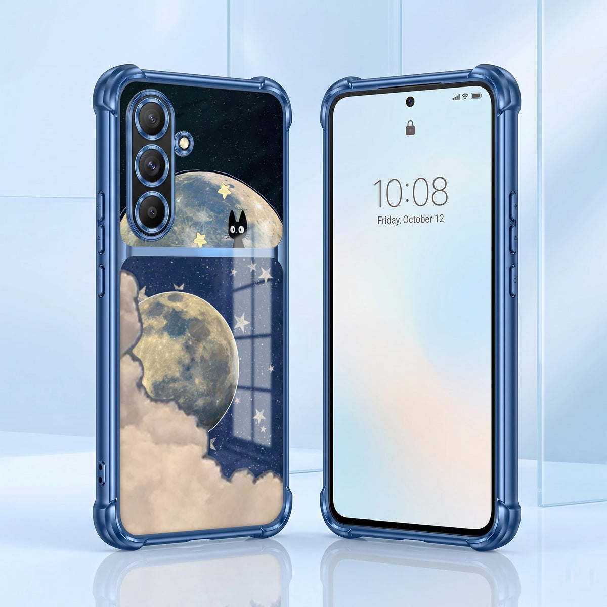 Samsung Galaxy A36 5G Moonlight Galaxy Dual-Tone Transparent Airbags Case