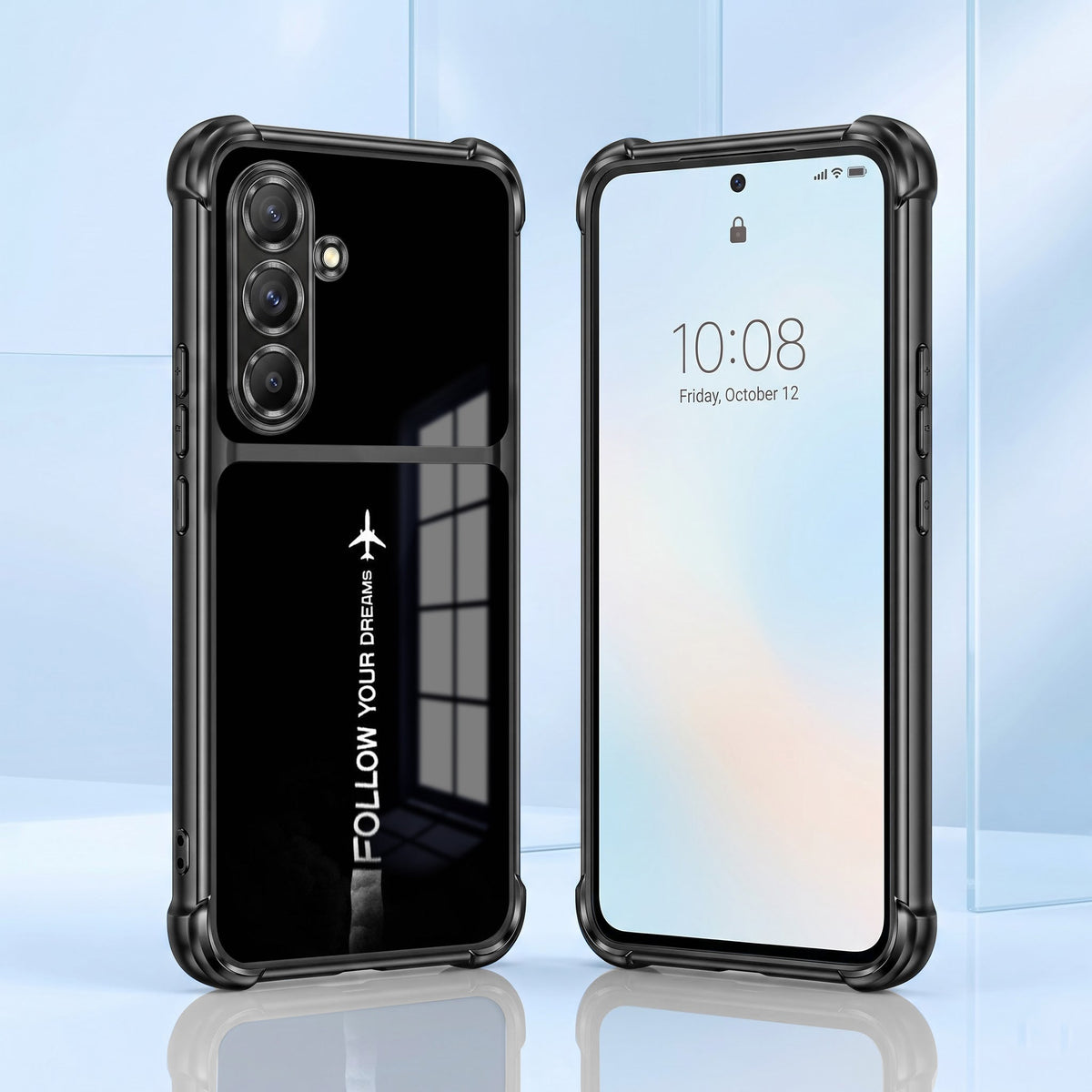 Samsung Galaxy A56 5G Follow Dreams Dual-Tone Transparent Airbags Case