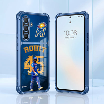 Samsung Galaxy A36 5G Hitman Rohit Dual-Tone Transparent Airbags Case