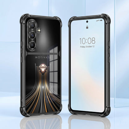 Samsung Galaxy A56 5G Golden Path Motivation Dual-Tone Transparent Airbags Case