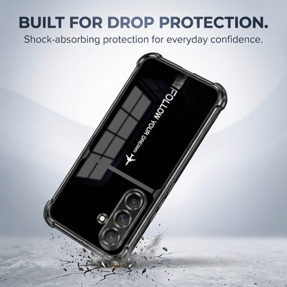 Samsung Galaxy A56 5G Follow Dreams Dual-Tone Transparent Airbags Case