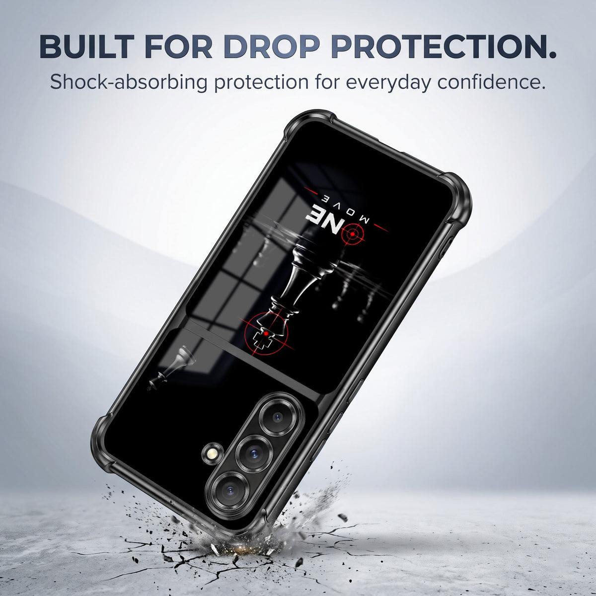 Samsung Galaxy A56 5G One Move Dual-Tone Transparent Airbags Case