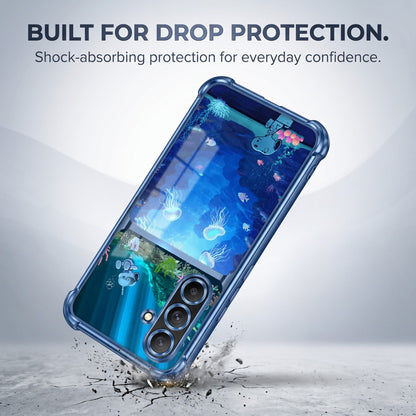 Samsung Galaxy A56 5G Mystic Jellyfish Dual-Tone Transparent Airbags Case