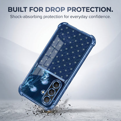 Samsung Galaxy A56 5G Galaxy Stars Dual-Tone Transparent Airbags Case