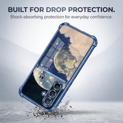 Samsung Galaxy A56 5G Moonlight Galaxy Dual-Tone Transparent Airbags Case