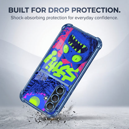 Samsung Galaxy A56 5G Neon Monster Dual-Tone Transparent Airbags Case