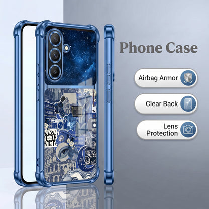 Samsung Galaxy A56 5G Cosmic Vintage Dual-Tone Transparent Airbags Case