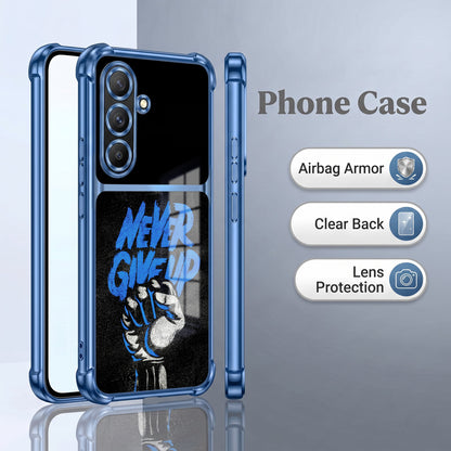 Samsung Galaxy A56 5G Naver Give Up Dual-Tone Transparent Airbags Case