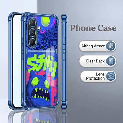 Samsung Galaxy A36 5G Neon Monster Dual-Tone Transparent Airbags Case