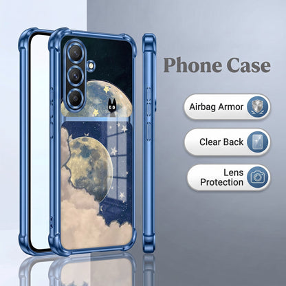 Samsung Galaxy A36 5G Moonlight Galaxy Dual-Tone Transparent Airbags Case