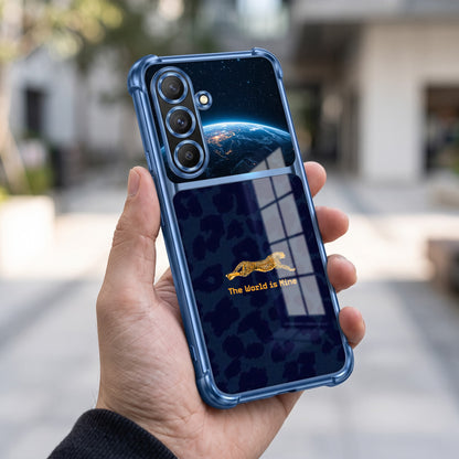 Samsung Galaxy A56 5G World Is Mine Dual-Tone Transparent Airbags Case
