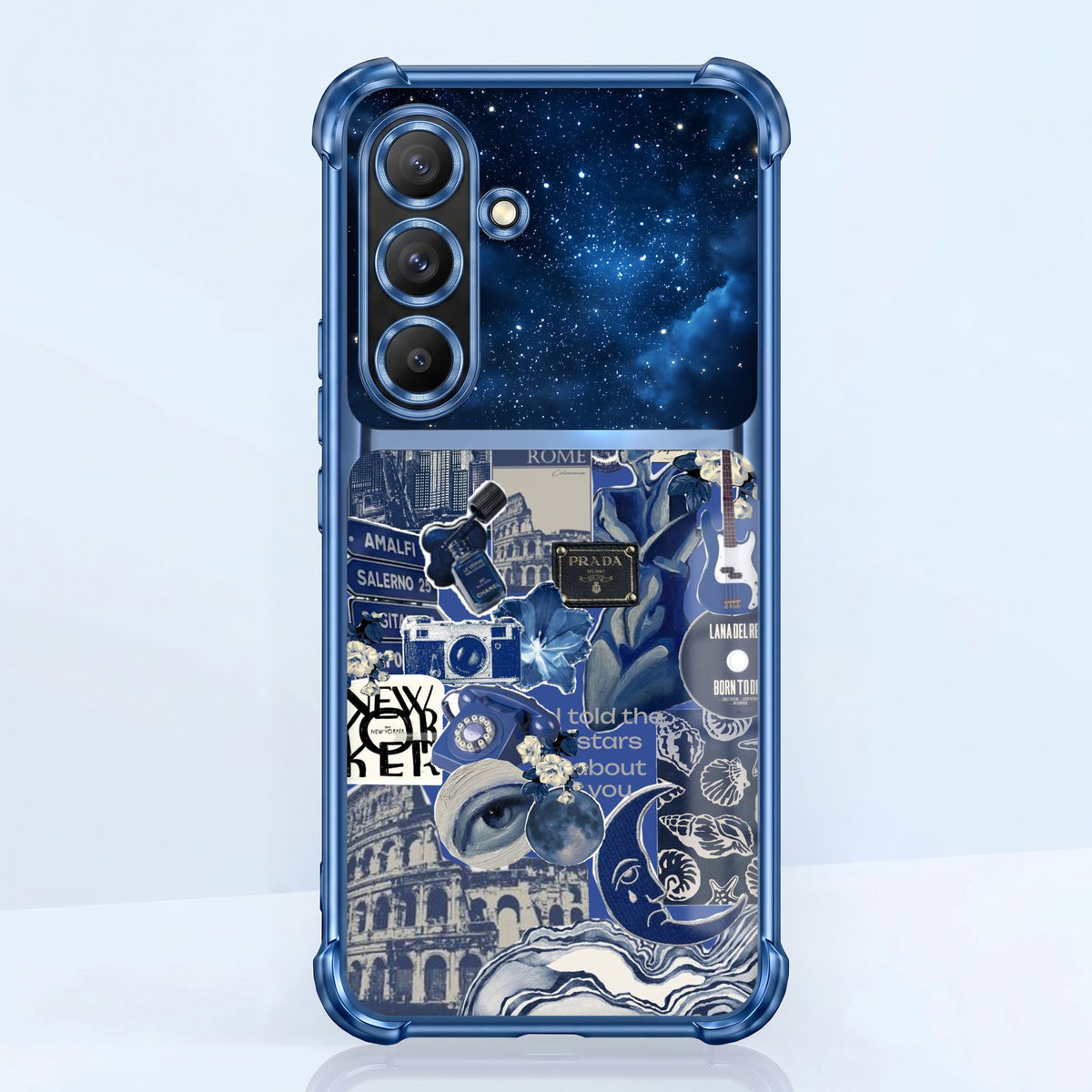 Samsung Galaxy A56 5G Cosmic Vintage Dual-Tone Transparent Airbags Case