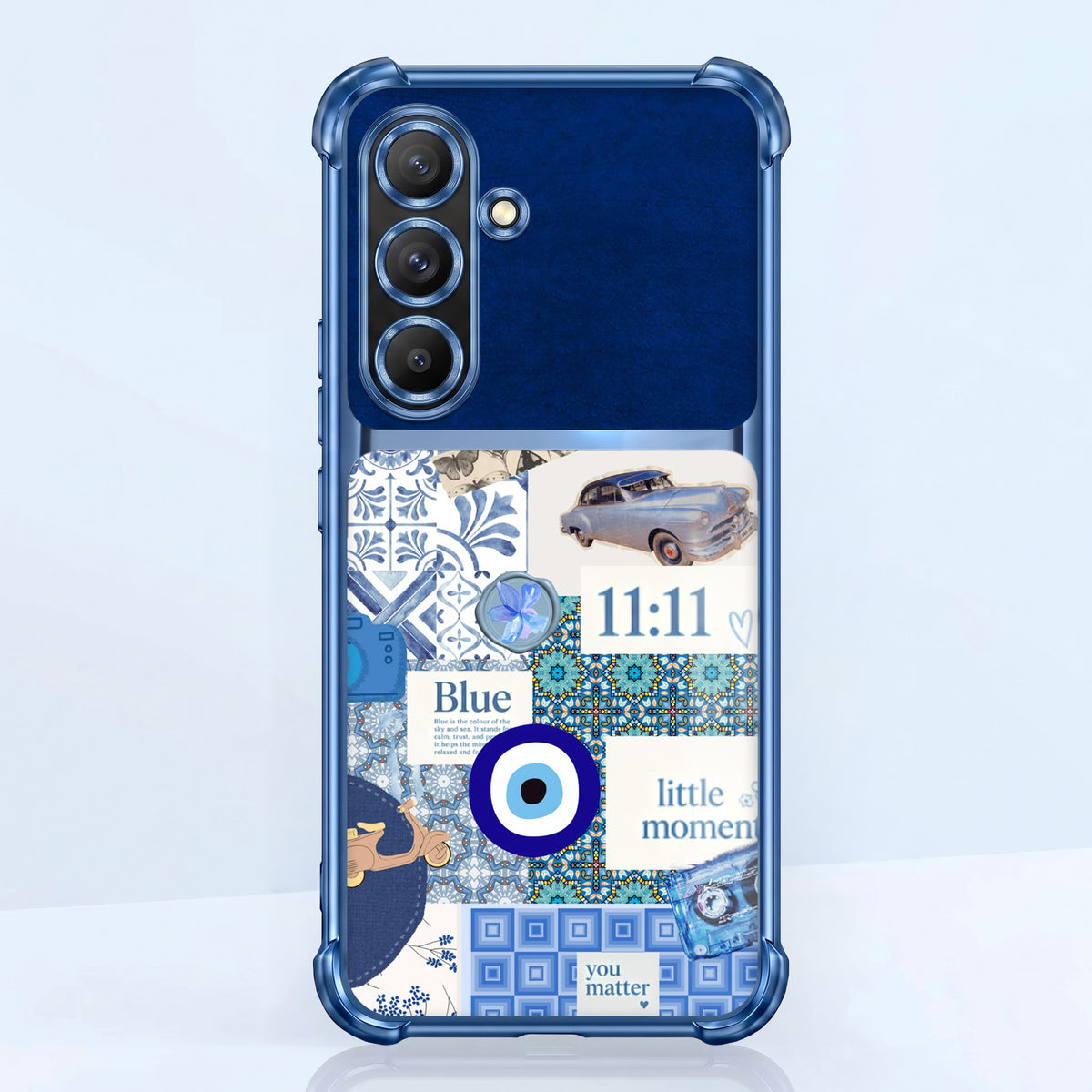 Samsung Galaxy A36 5G 11:11 Lucky Vibes Dual-Tone Transparent Airbags Case