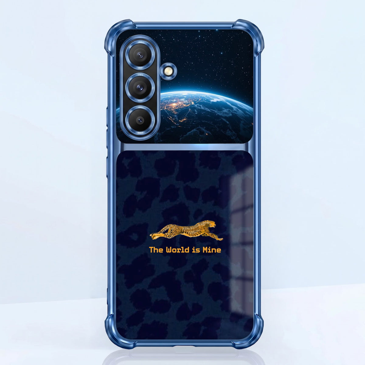 Samsung Galaxy A56 5G World Is Mine Dual-Tone Transparent Airbags Case