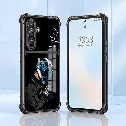 Samsung Galaxy A36 5G Cyberpunk Reaper Dual-Tone Transparent Airbags Case