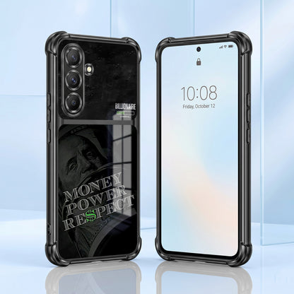 Samsung Galaxy A36 5G Money Power Dual-Tone Transparent Airbags Case
