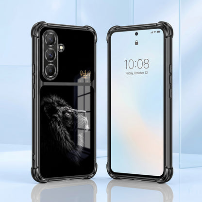 Samsung Galaxy A36 5G King’s Aura Dual-Tone Transparent Airbags Case