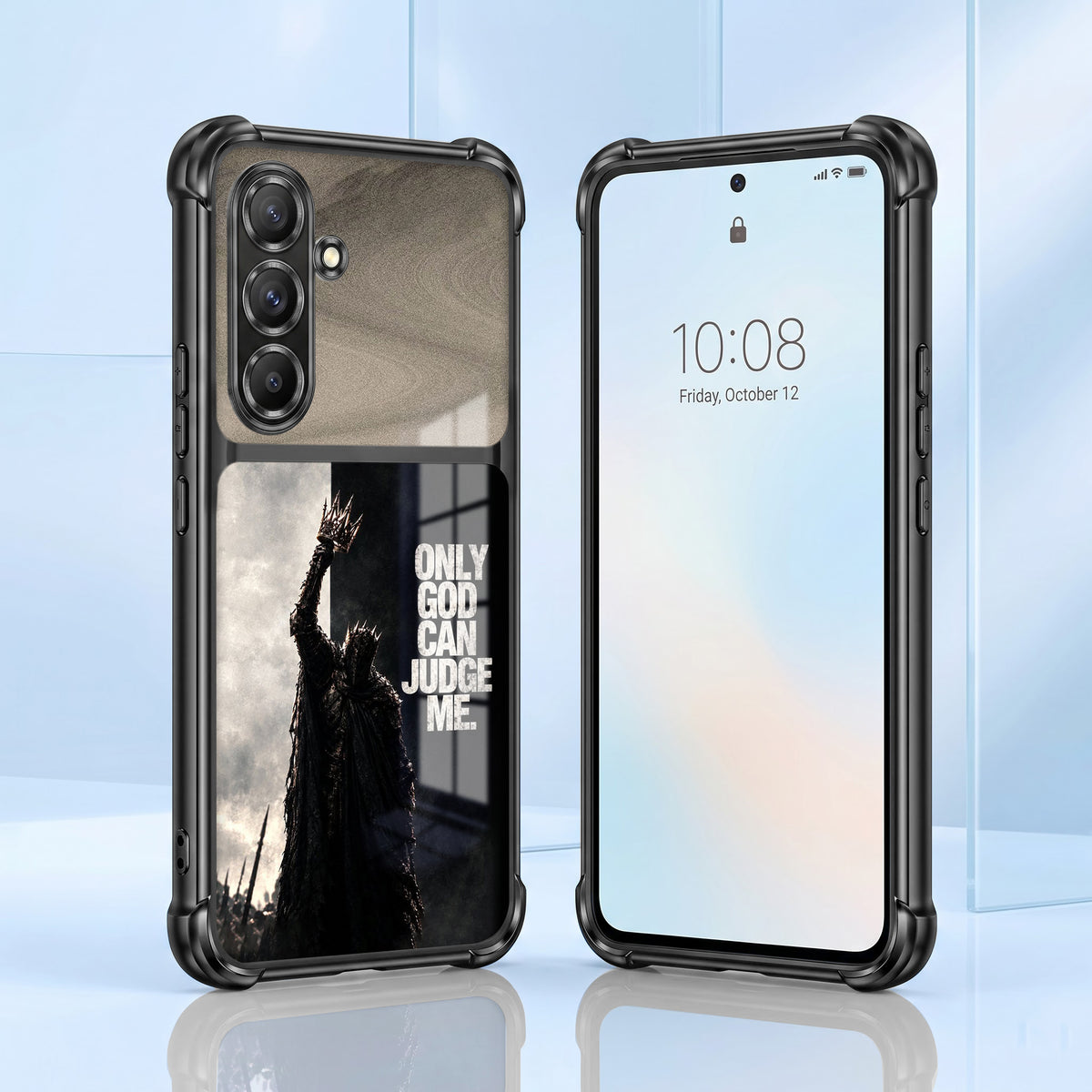 Samsung Galaxy A36 5G Divine Justice Dual-Tone Transparent Airbags Case