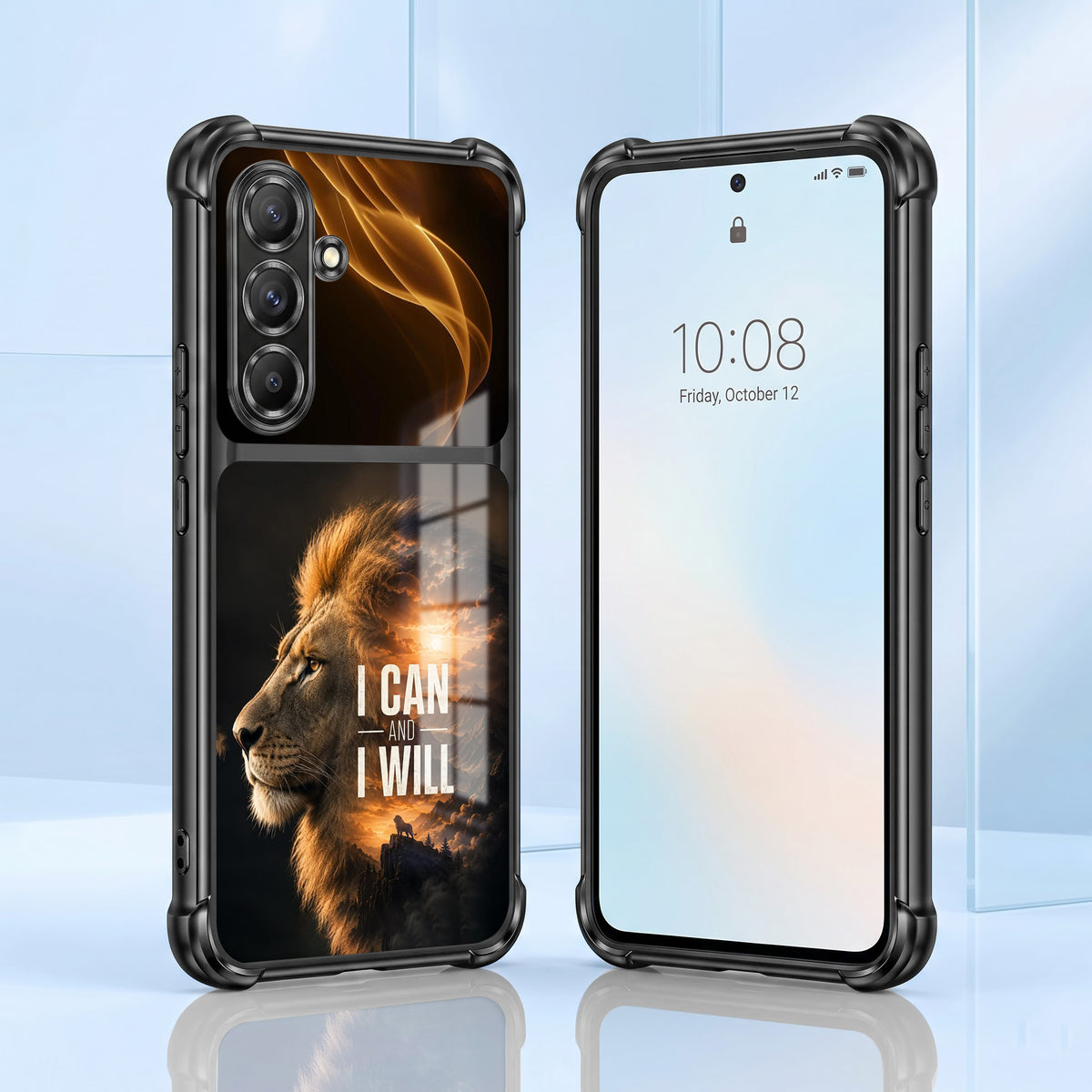 Samsung Galaxy A36 5G Rise of the King Dual-Tone Transparent Airbags Case
