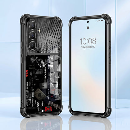Samsung Galaxy A36 5G Dark Academia Dual-Tone Transparent Airbags Case