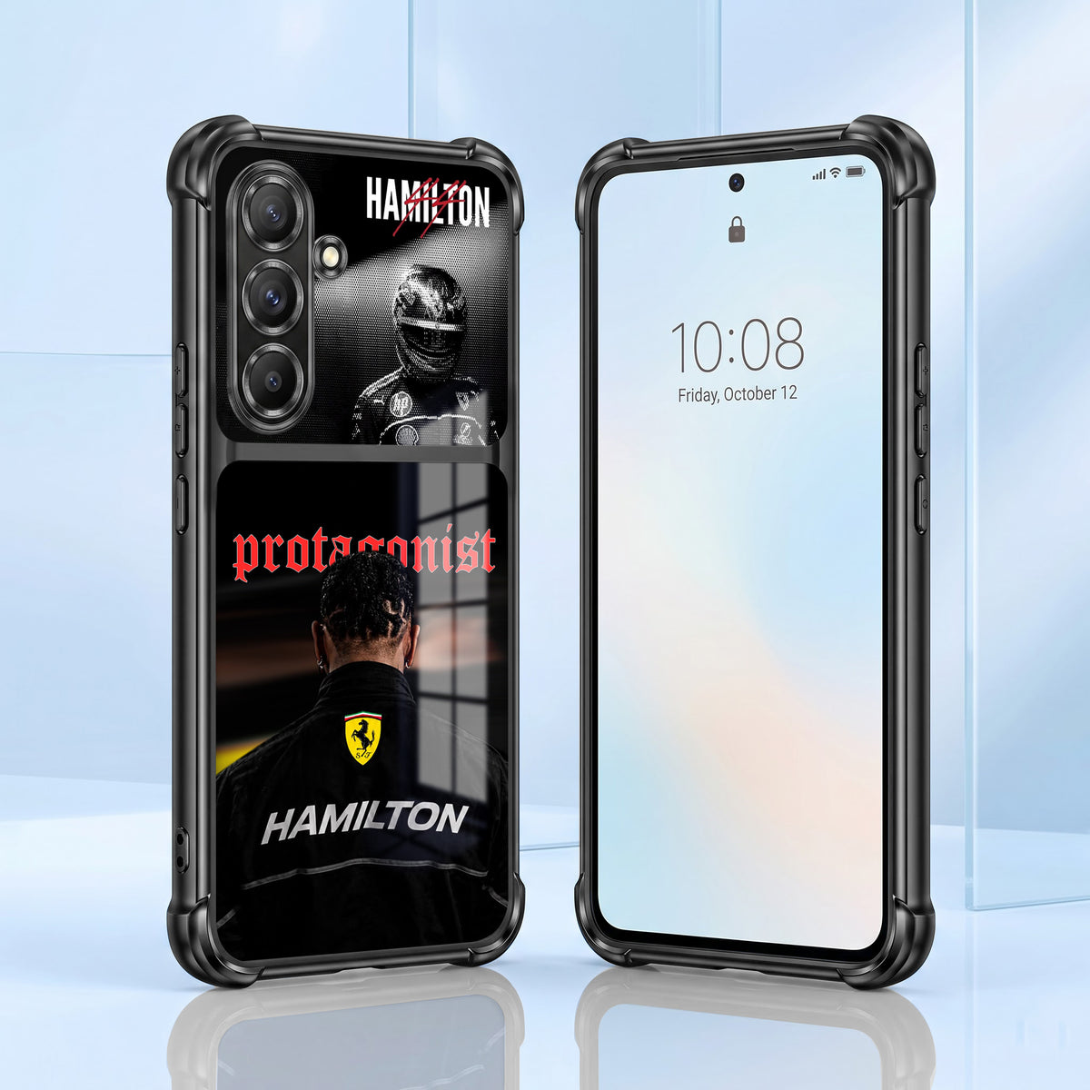 Samsung Galaxy A36 5G Hamilton Dual-Tone Transparent Airbags Case