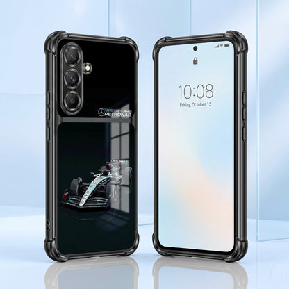 Samsung Galaxy A36 5G F1 Turbo Dual-Tone Transparent Airbags Case