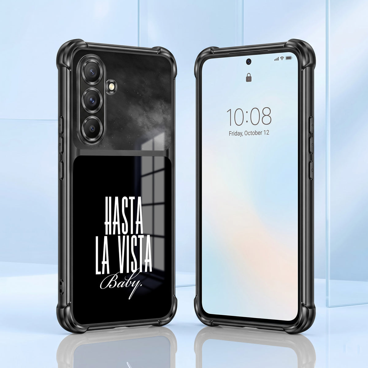 Samsung Galaxy A36 5G Hasta La Vista Dual-Tone Transparent Airbags Case