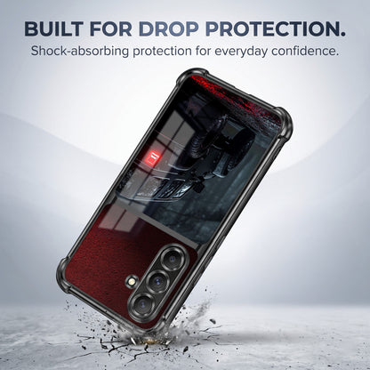 Samsung Galaxy A36 5G Black Beast 4x4 Dual-Tone Transparent Airbags Case