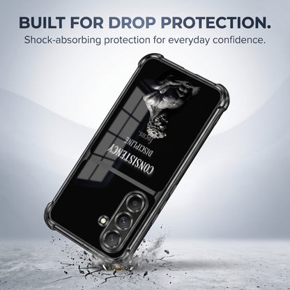 Samsung Galaxy A36 5G Focus & Strength Dual-Tone Transparent Airbags Case