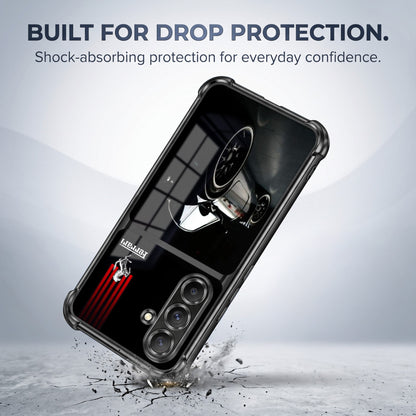Samsung Galaxy A36 5G Ferrari Racing Dual-Tone Transparent Airbags Case