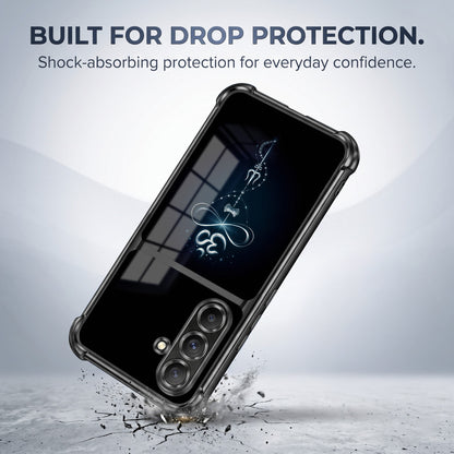 Samsung Galaxy A36 5G Mahakal Trishul Transparent Airbags Case