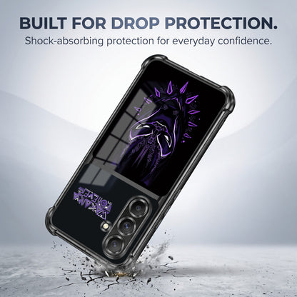 Samsung Galaxy A36 5G Wakanda Forever Dual-Tone Transparent Airbags Case