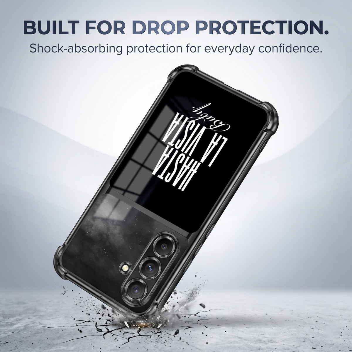 Samsung Galaxy A36 5G Hasta La Vista Dual-Tone Transparent Airbags Case