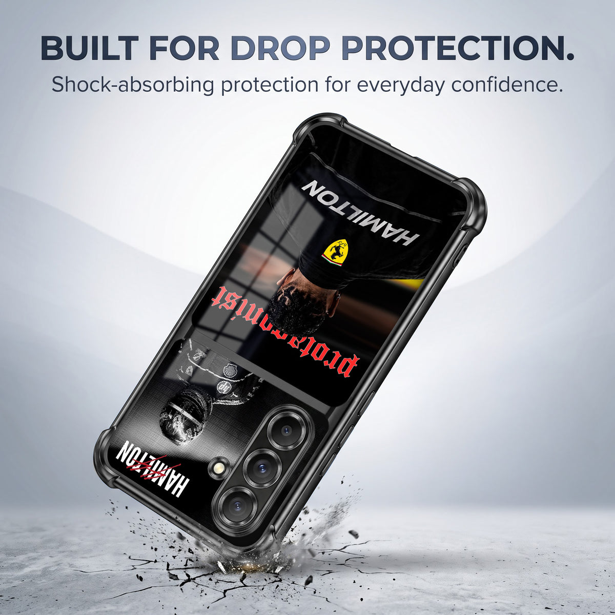 Samsung Galaxy A36 5G Hamilton Dual-Tone Transparent Airbags Case