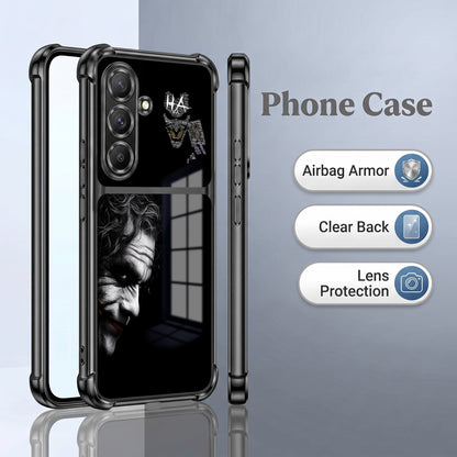 Samsung Galaxy A36 5G Joker Smile Dual-Tone Transparent Airbags Case